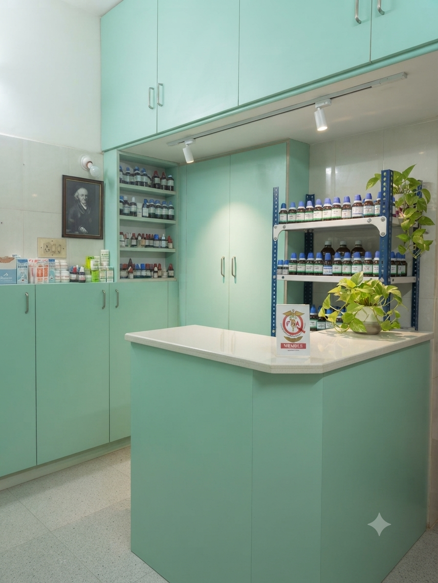 Santhi Homoeopathic Clinic Consulting Room
